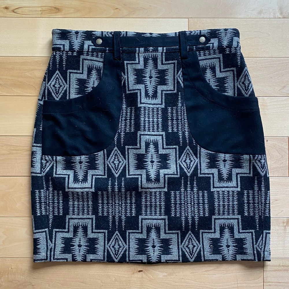 Pendleton wool skirt